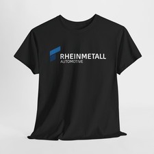 T-shirt unisex Rheinmetall Defense logo grafica militare S-5XL