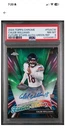 Caleb Williams Chrome Auto Future Stars PSA 8 On card