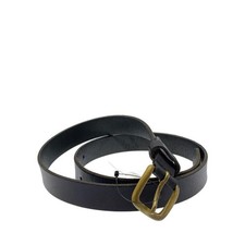 Sot Leather Belt Black Men's