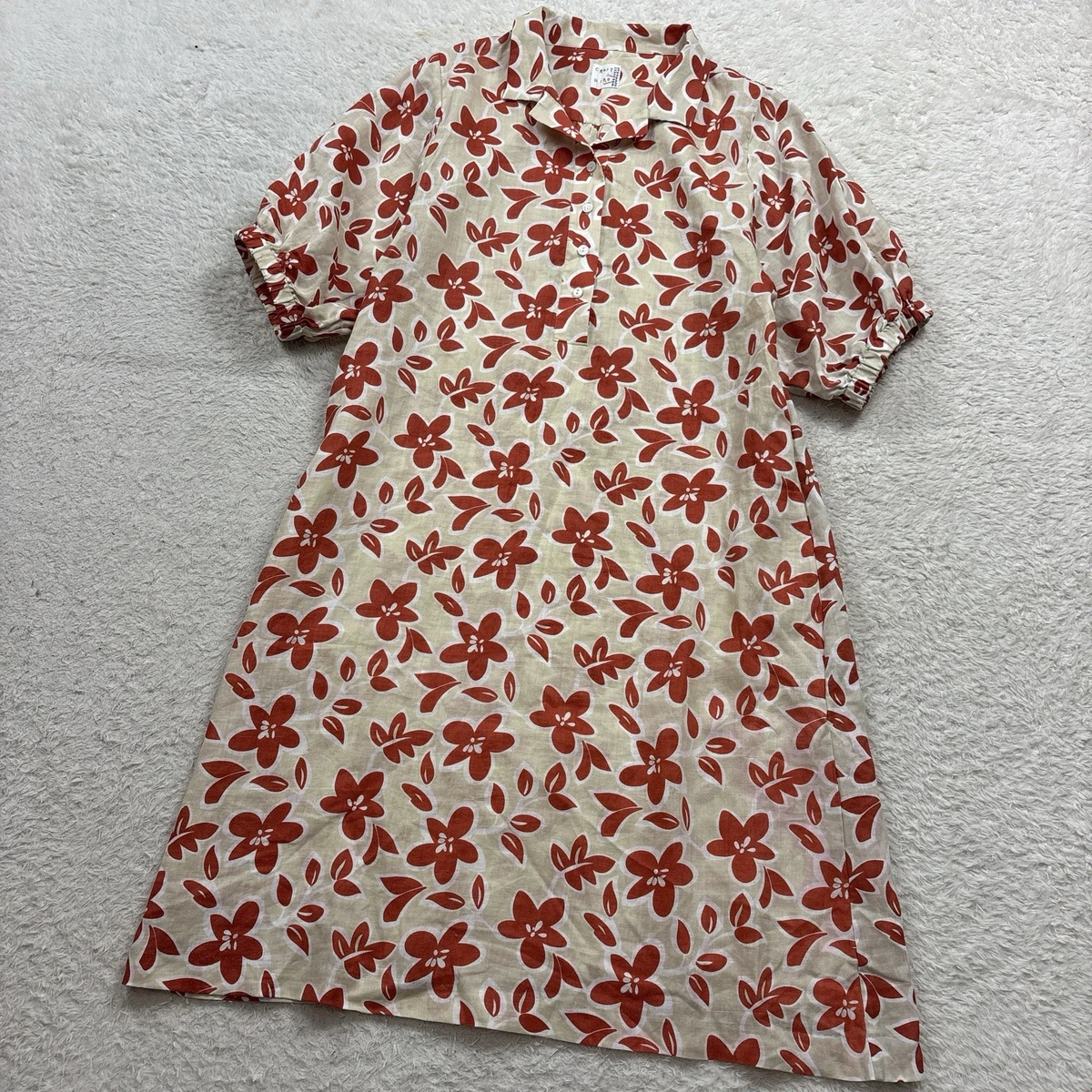 the craft dress in linen Front Detail Linen Maxi Dress Art Cloth & Craft