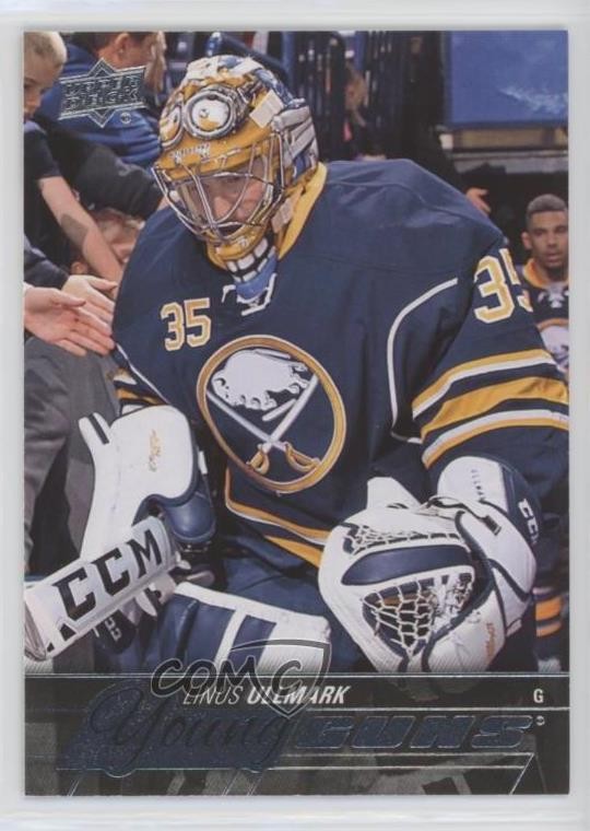 2015-16 Upper Deck Young Guns Linus Ullmark #472 d3l