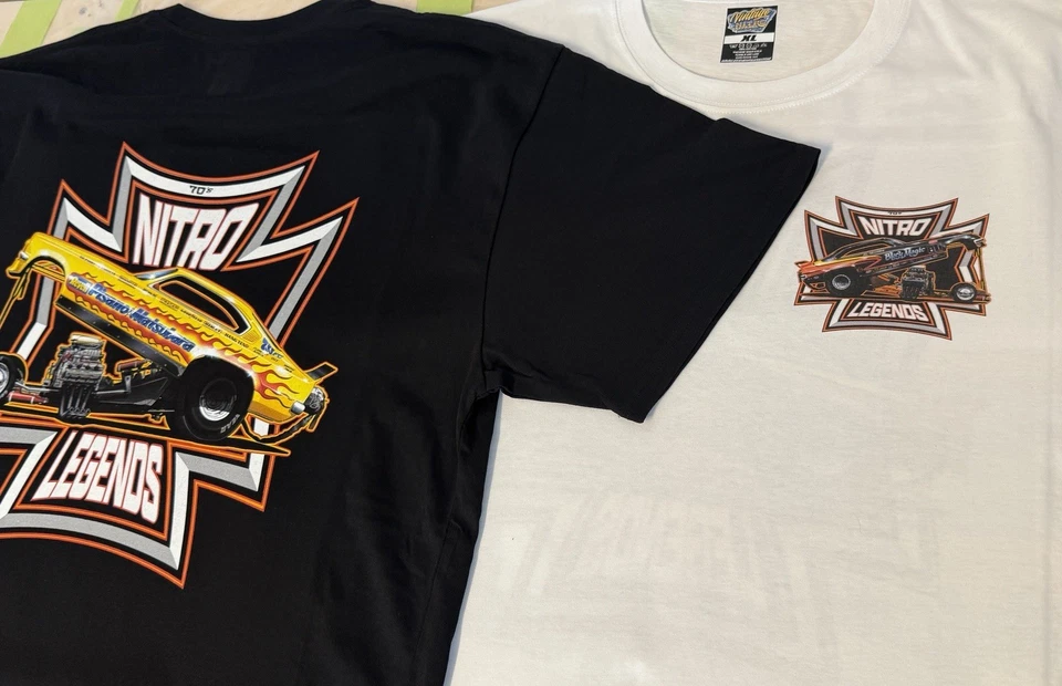 Camiseta NITRO LEGENDS Jungle Jim Camaro Funny Car (299-009) Foto 4 de 4