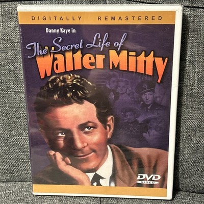 The Secret Life of Walter Mitty 1947 RARE OOP DVD Danny Kaye REGION FREE