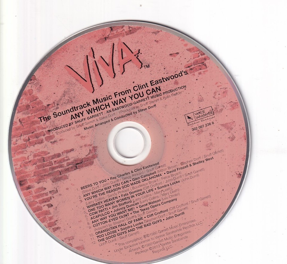 CD ANY WHICH WAY YOU CAN soundtrack USA 2013 EX+ (W4733) | eBay