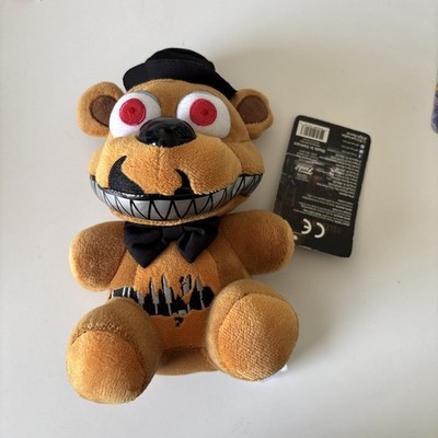 FIVE NIGHTS AT FREDDYS NIGHTMARE FREDDY PLUSHIE PLUSH FUNKO FNAF 8 , Licensed