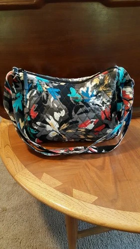 Vera Bradley Purse Bag Crossbody Splash Floral Shoulder Purse 