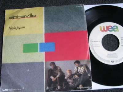 Alphaville-Big in Japan 7'' Vinyl-1984 Germany-WEA Records-24 9505 7