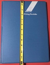 Vintage Pan Am Airlines Writing Portfolio Hardcover Binder Stationery Pad Rare