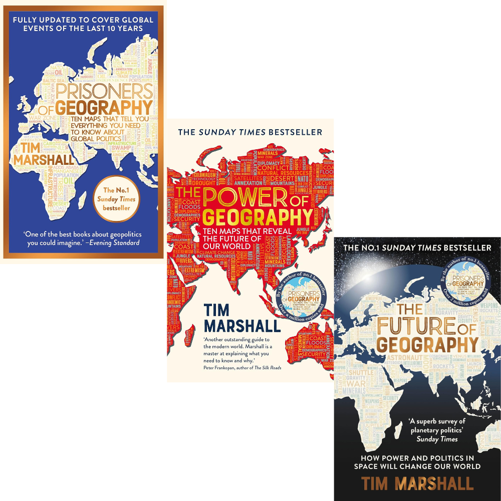 Prisoners of Geography, The Power of Geography, The Future of Geography 3 Books