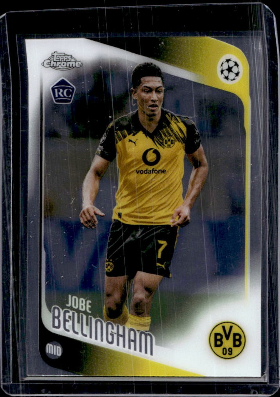2025-26 Topps Chrome UEFA Jobe Bellingham RC Rookie #5 Dortmund