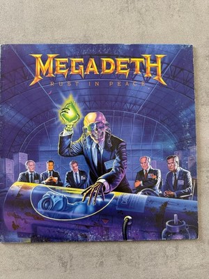 Megadeth - Rust in peace 1st italian edition 1990