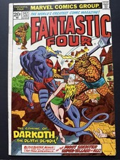 Fantastic Four #142 Vol. 1 (1961) 1974 Marvel Comics. First App of Darkoth