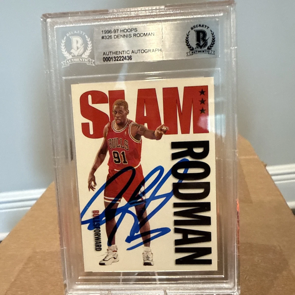 Dennis Rodman Autographed Basketball Trading Cards for sale | eBay