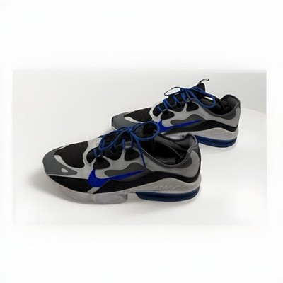 Nike Shoes Mens 11.5 Air Max Infinity 2 Low Sneakers CU9452-003 Black Racer Blue