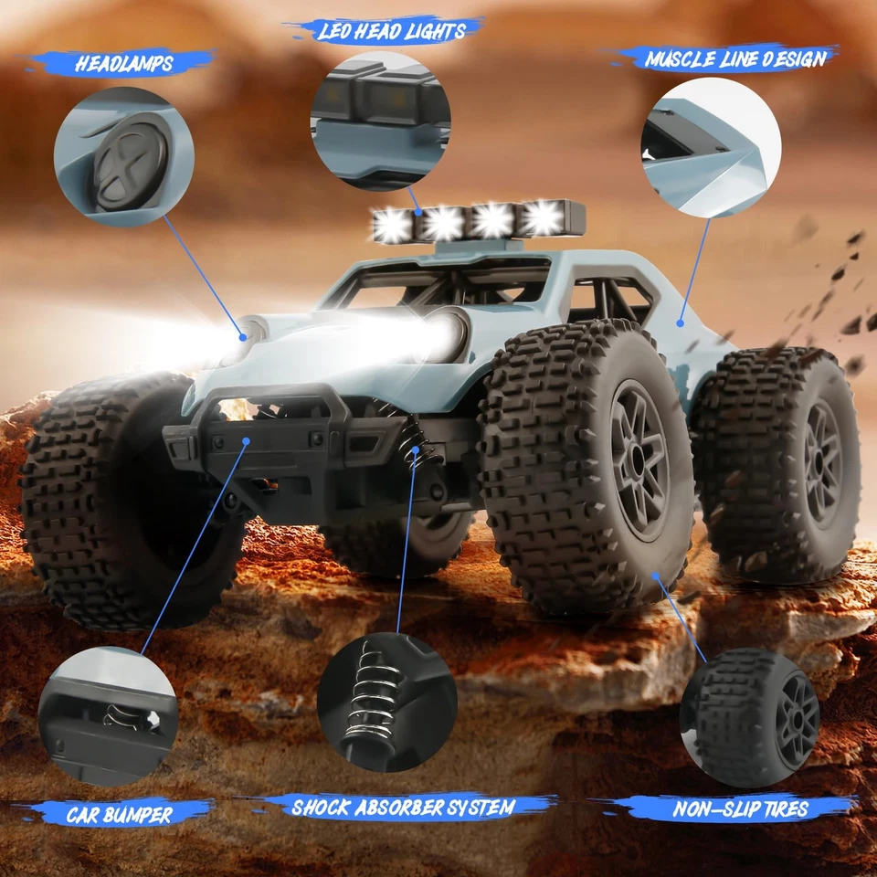 Macchina Telecomandata，1/20 25km/H Macchina Radiocomandata Ad Alta Velocità - Immagine 3 di 4