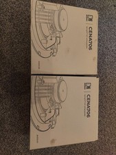 2 x 6.5" 6W Ceiling Speaker 6W/100V, White - CENA 706 spring fit