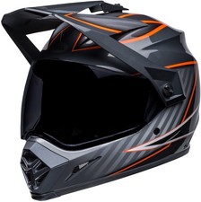 Bell MX-9 Adventure Mips 2023 - Dalton Black/Orange Motorcycle Helmet