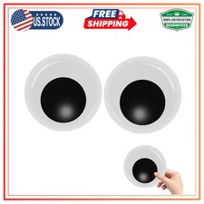 2 Pcs 7 Inch Self Adhesive Googly Eyes Large Wiggle Eyes for Crafts DIY Decor