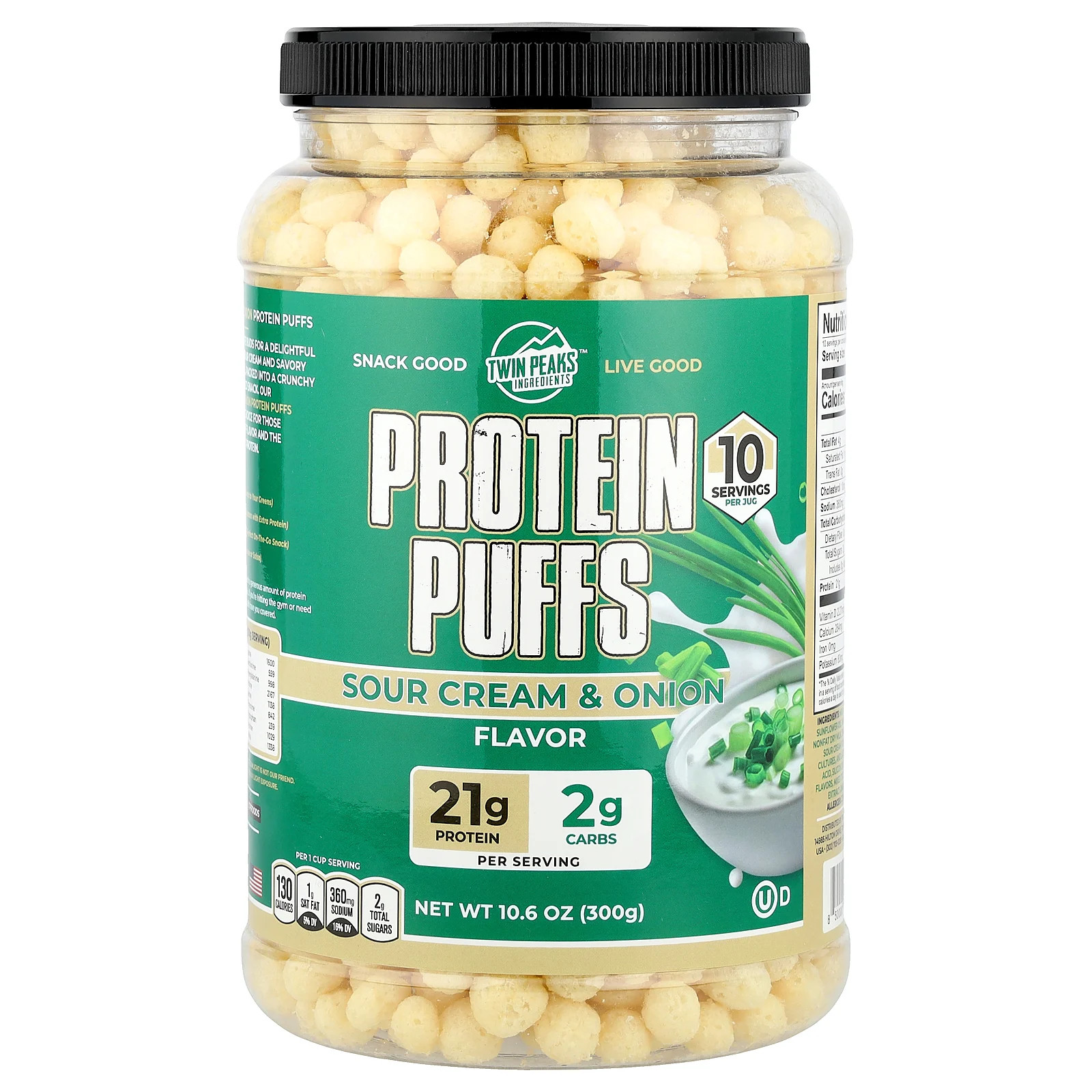 Протеи слойки, сметана и лук, 10,6 унций (300 г)