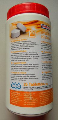 Hobart Hygiene Tabs 897954  1 Dose a 15 Tabs  NEU