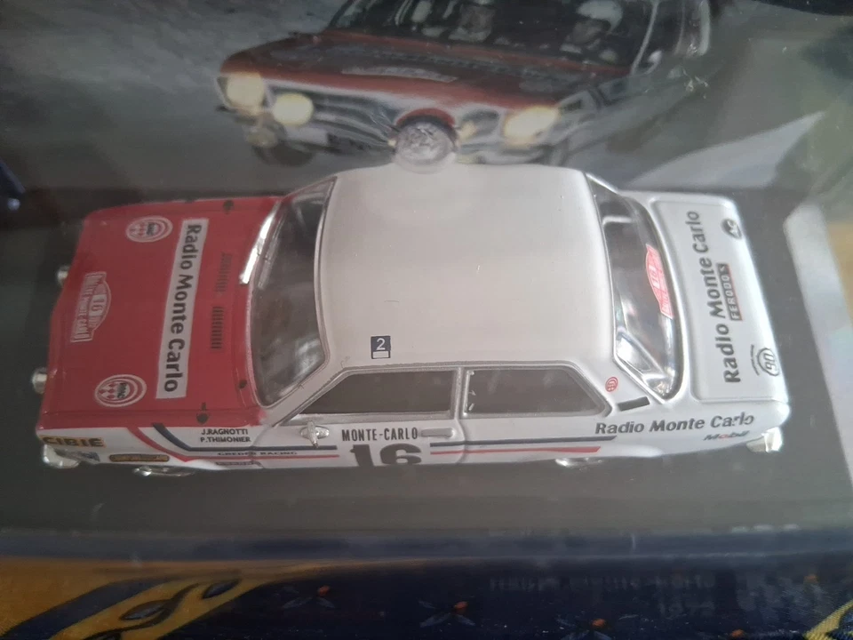 Opel Ascona 1900 SR Rally Montecarlo 1972 1/43  Edicola - Immagine 4 di 4