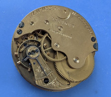 VINTAGE 6 SIZE WALTHAM GRADE A.W.W.Co. POCKET WATCH MOVEMENT NOT RUNNING