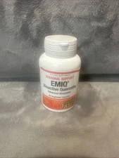 Natural Factors Bioactive Quercetin EMIQ 50mg 60 Vegetarian Capsules SEALED!!!