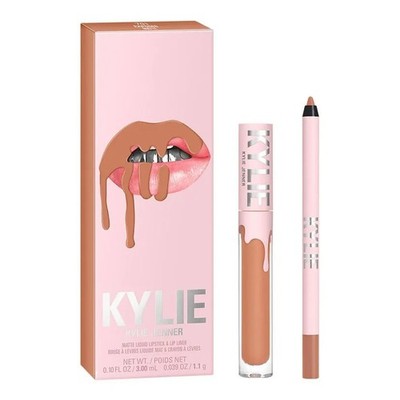 Kylie Cosmetics 2-Pc. Matte Lip Kit - Exposed. Full Sized Brand new in box