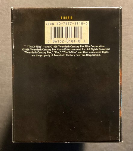 X-Files Season 2 VHS Box Set # 3 Vol. 7 - 9. Six Episodes w/ 6 Cards - Ex !! - Picture 7 of 24