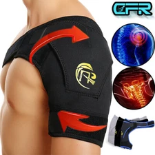 Shoulder Brace Support Compression Sleeve Torn Rotator Cuff AC Joint Relief Pain