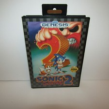 Sonic the Hedgehog 2 Sega Genesis Video Game with Manual Tested and Working