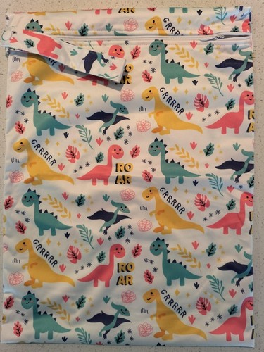 Waterproof Kids Wet Bag 30cm x 40cm & 35cm x 47cm for Cloth Nappies - Picture 13 of 14