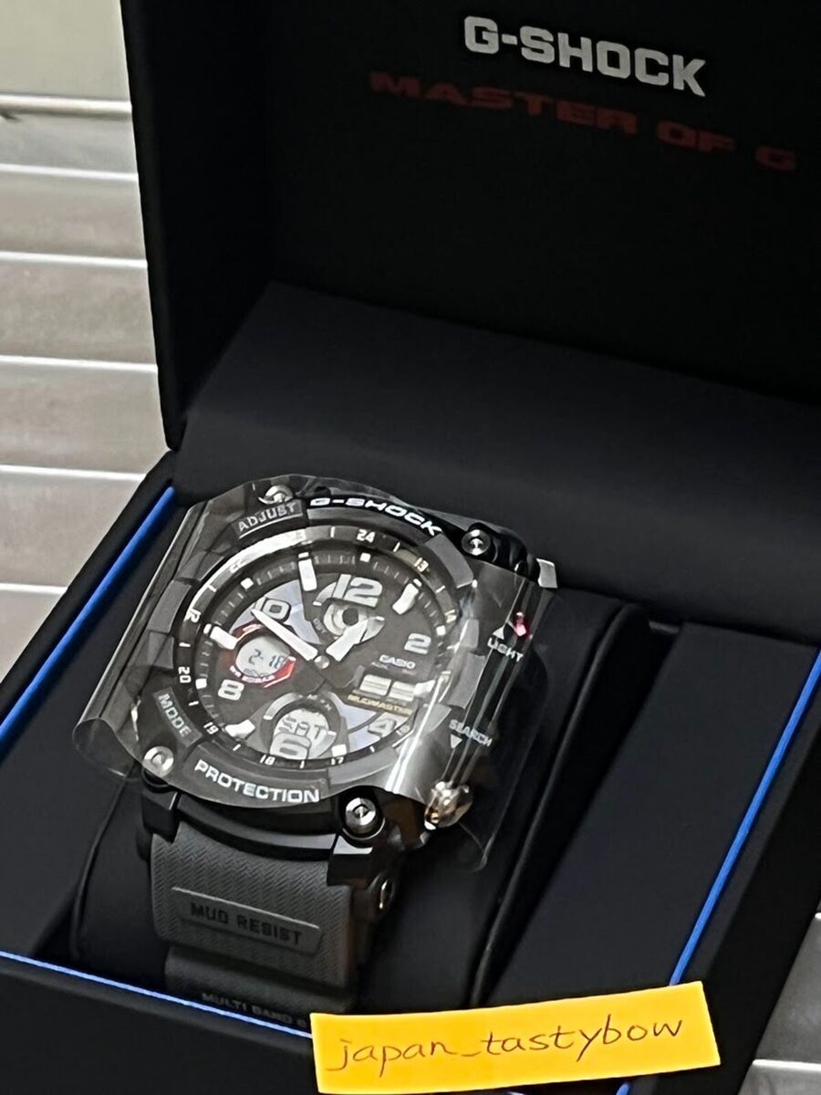 Casio G-SHOCK MUDMASTER 55mm Black Stainless Steel Case Casio G-SHOCK MUDMASTER 55mm Black Stainless Steel Case