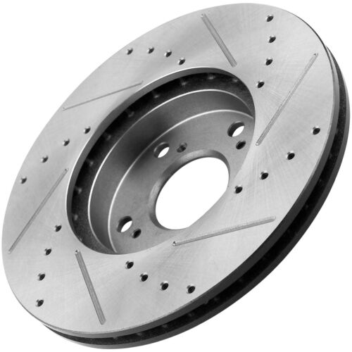 Front Brake Rotors + Brake Pads for 200 Sebring Dodge Avenger Compass Patriot - Foto 3 di 4