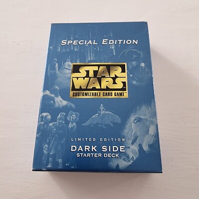 Star Wars CCG Decipher Special Edition Starter Box (LEERE Packung mit Regelheft)