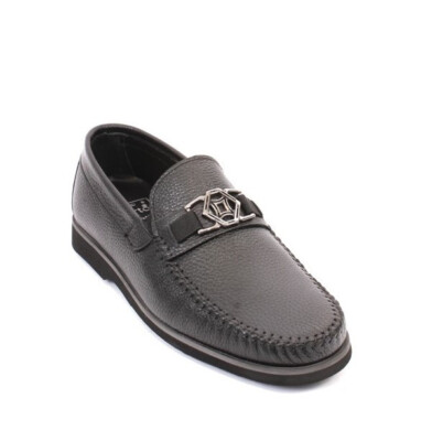 ROBERTO SERPENTINI 6907a Black Leather Moccasins Loafers Roberto Serpentini Men main image 4