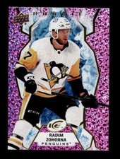 RADIM ZOHORNA 2021/22 UPPER DECK ICE #113 ROOKIE PINK SPARKLE PARALLEL BF2339