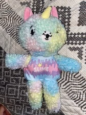 Pikmi Pops Pajama Llama Plush Toy Doll Llamacorn Unicorn Tie Dye Slime Shirt