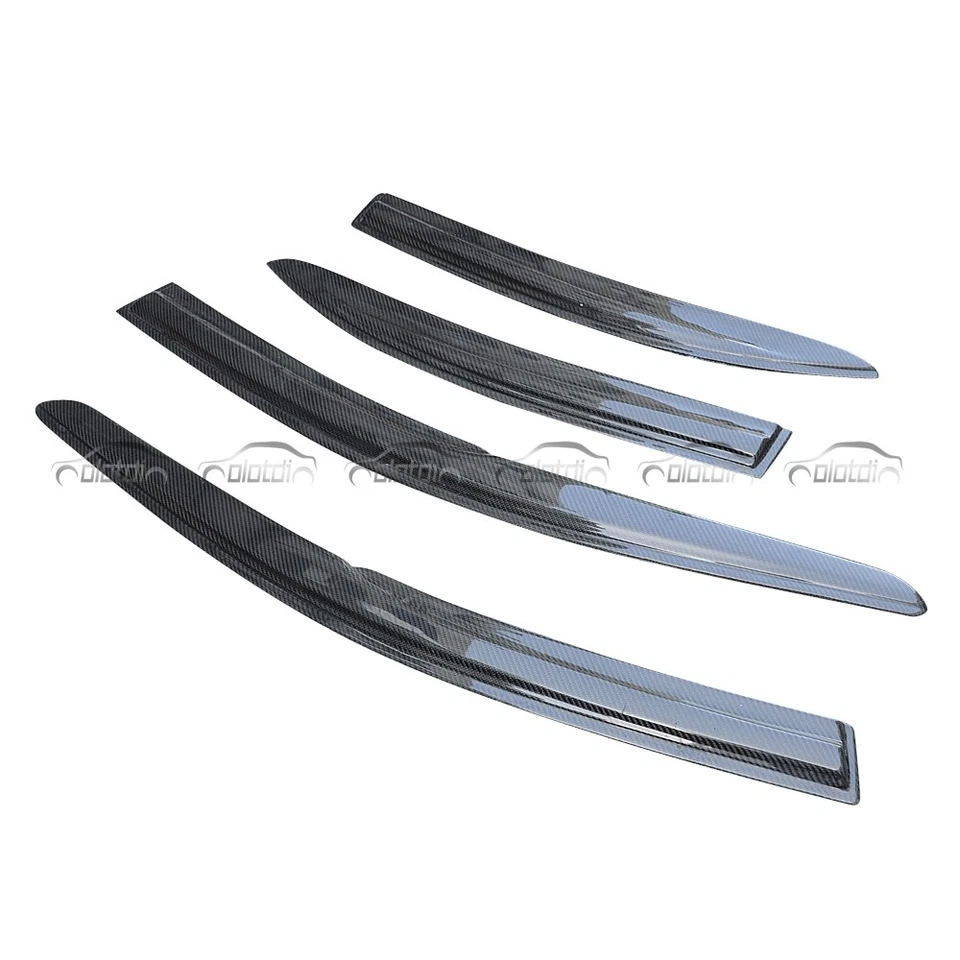 Оконные козырьки из углеродного волокна для Mitsubishi Lancer EX EVO Evolution 2008-2015 годов выпуска 10 шт. - Изображение 3 из 4