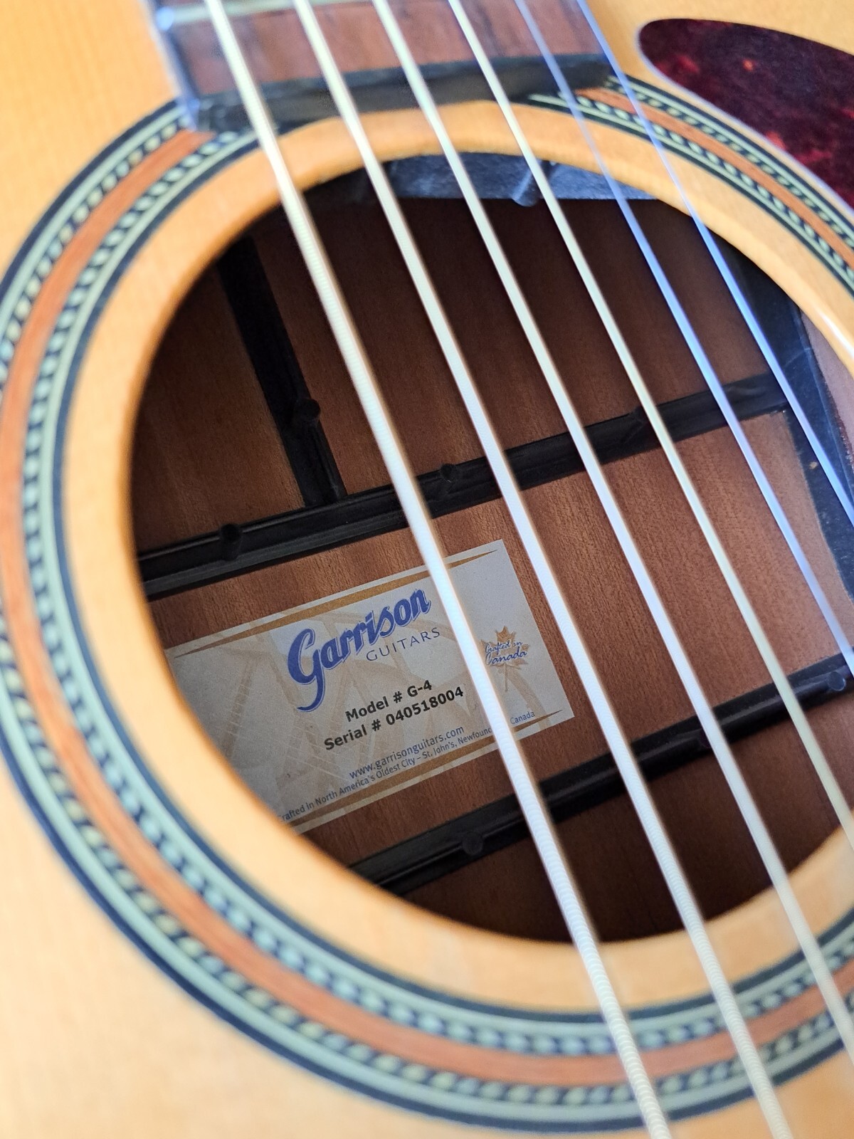 Garrison Acoustic Guitar G4 eBay