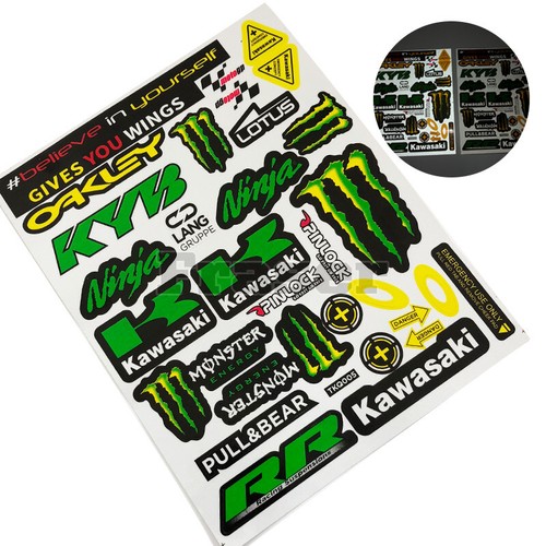 Reflective helmet motorcycle moto bike Reflective Sticker Decal Waterproof Vinyl - Picture 11 of 13