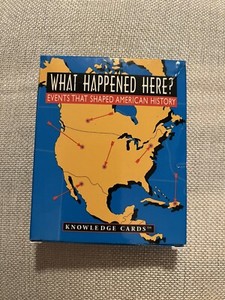 What Happened Here Knowledge Cards Events That Shaped American History