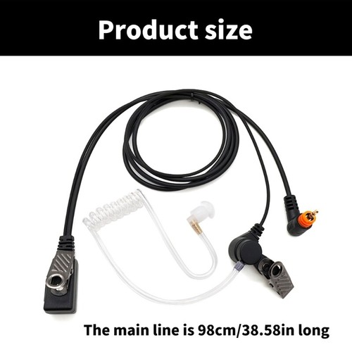 Headset for SL1M SL2M SL1K SL2K SL300 Air Acoustic Tube Earpiece Replacement - Zdjęcie 8 z 8