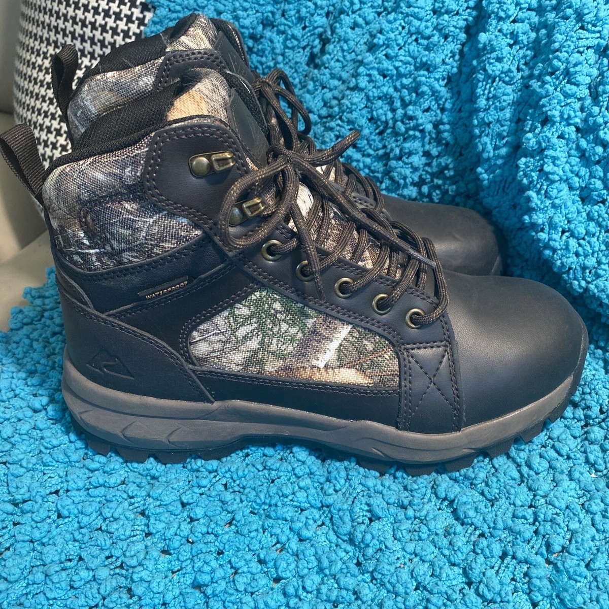 Ozark Trail Realtree Hunting Boots Size 7 Waterproof Lace Up Brand New . Ozark Trail Men main image 2