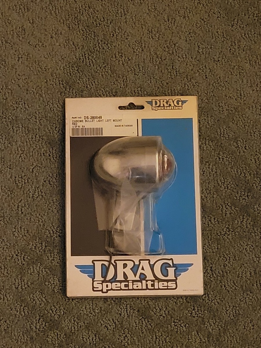 DRAG SPECIALTIES CHROME BULLET LIGHT ( NEW ) DS-280049 LEFT