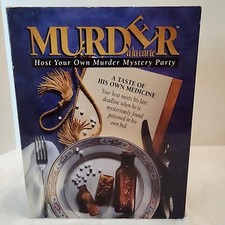 Host Your Murder Mystery Party Murder ALaCarte  A Taste Of His Own Medicine  
