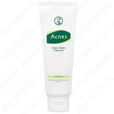 ACNES Daily Deep Cleanser Face Facial Scrub Dead Skin Blackhead Pore Cleansing