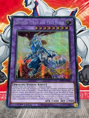 Yu Gi Oh Karte Blauäugiger Tyrannendrache MP23-FR019