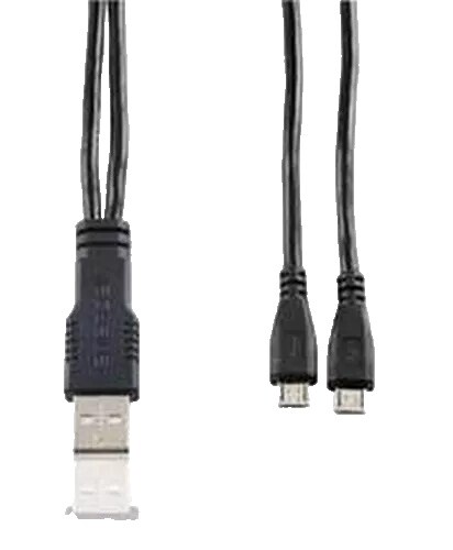 Cavo Multi USB 10 In 1 Micro USB Universale Nero - Caricatore Per Cellulari E Altri Dispositivi
