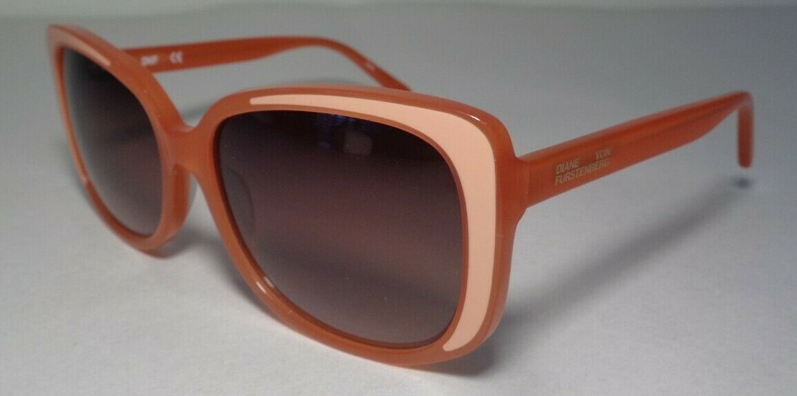 Diane von Furstenberg RAYNA DVF679S Blue New Women\'s Sunglasses Diane Von Furstenberg Rayna Butterfly w/ Gradient Lens  main image 4